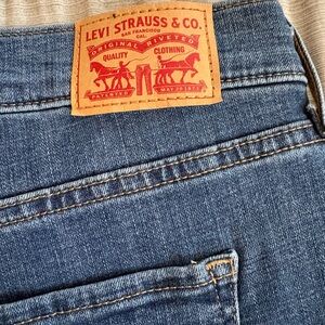 Levi's Blue Straight Leg Jeans